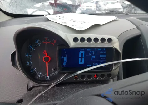 2013 Chevrolet Sonic Ls Auto z USA, uszkodzony, nr VIN 1G1JA5SH9D4232475